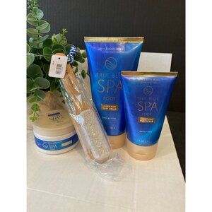 Bath & Body Works True Blue Spa Foot Care Bundle